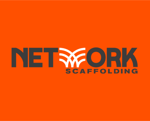 Network Solutions Logo RGB Negative Orange Network Solutions